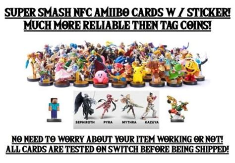 smash bros amiibo nfc cards|smash bros mario amiibo.